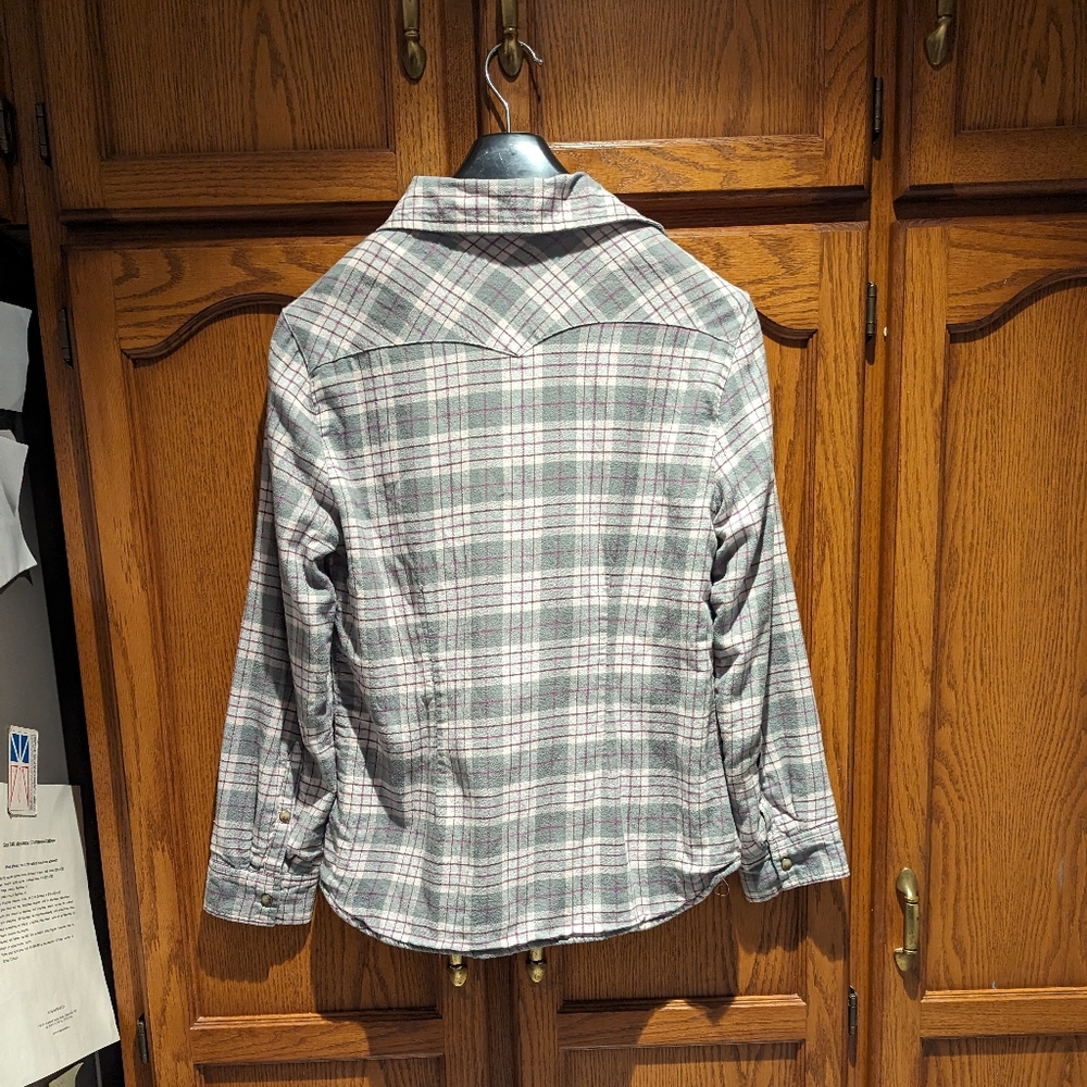 - Jachs Girlfriend .Flannel,fleece lined shirt. - Picture 2 of 6